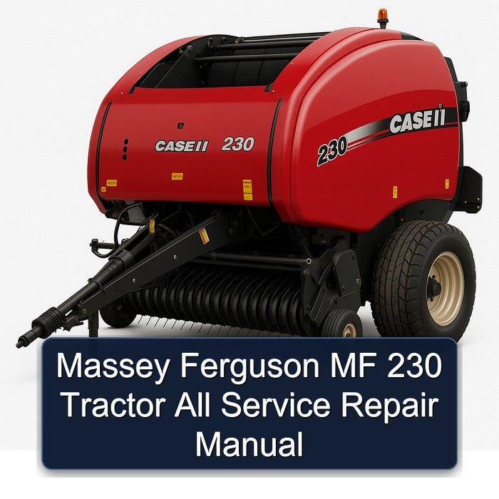 Massey Ferguson MF 230 Tractor All Service Repair Manual