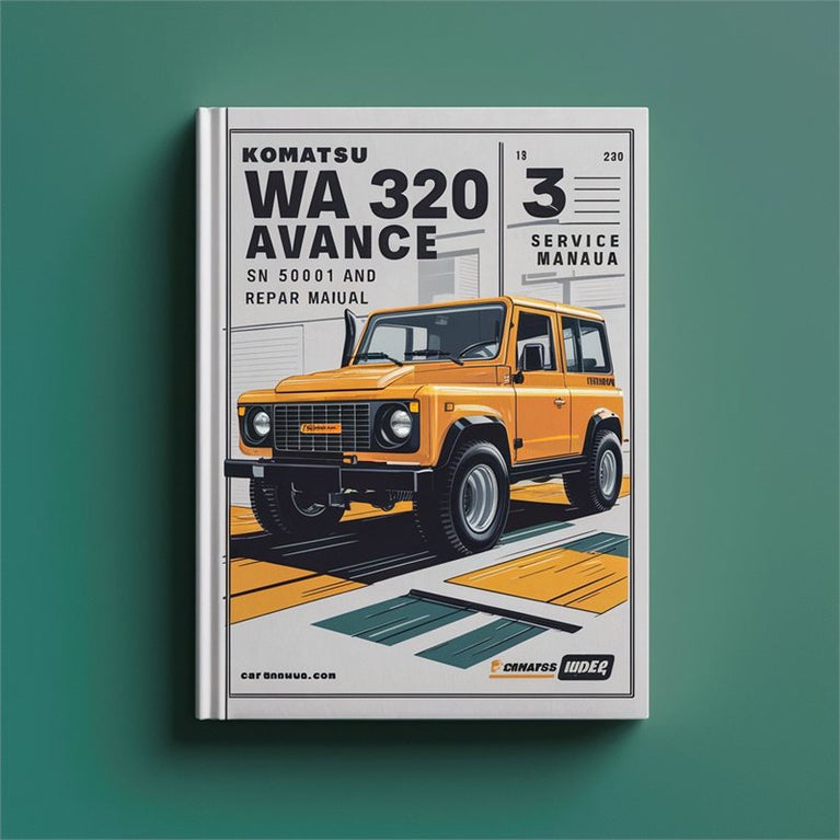 Komatsu WA 320 3 Avance SN 50001 Up Service Repair Workshop Manual PDF