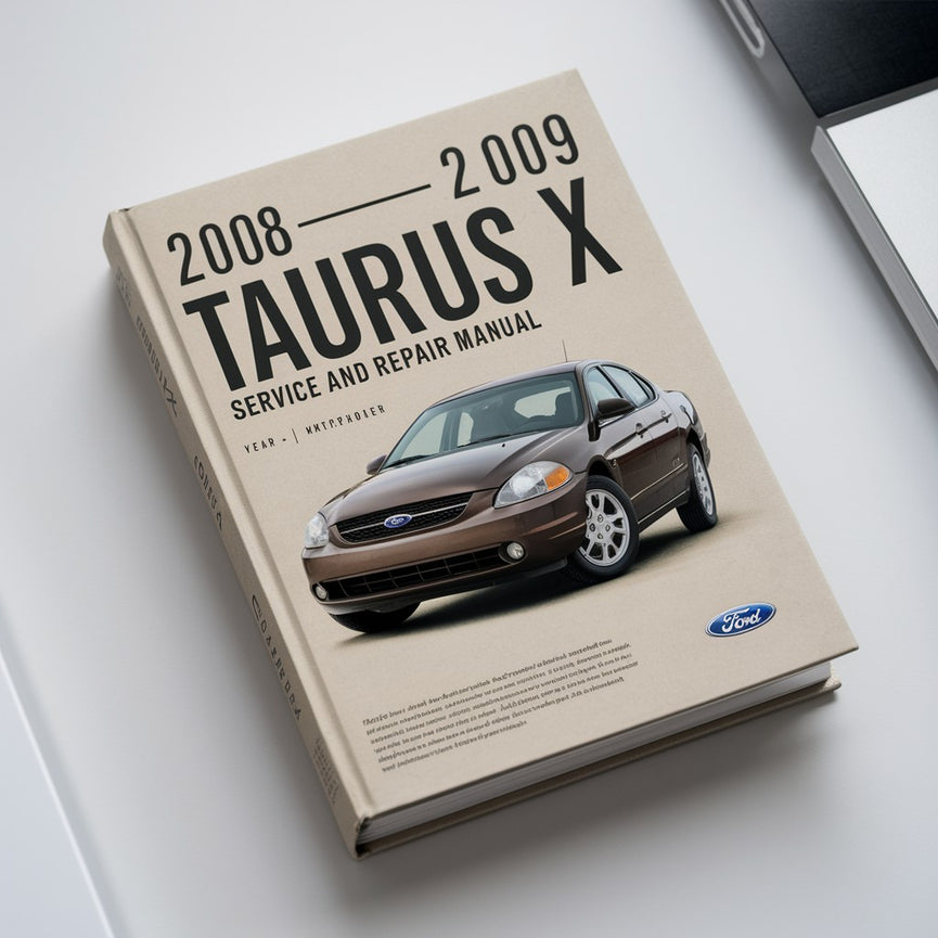 Manual de servicio y reparación del Ford Taurus X 2008-2009