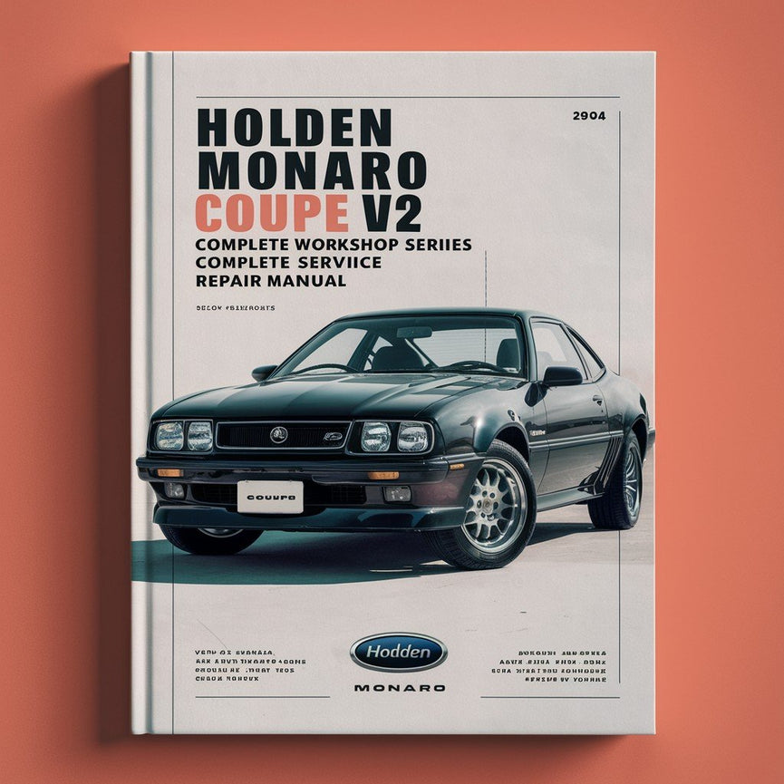 Manual de servicio y reparación completo del taller Holden Monaro Coupe V2 Series