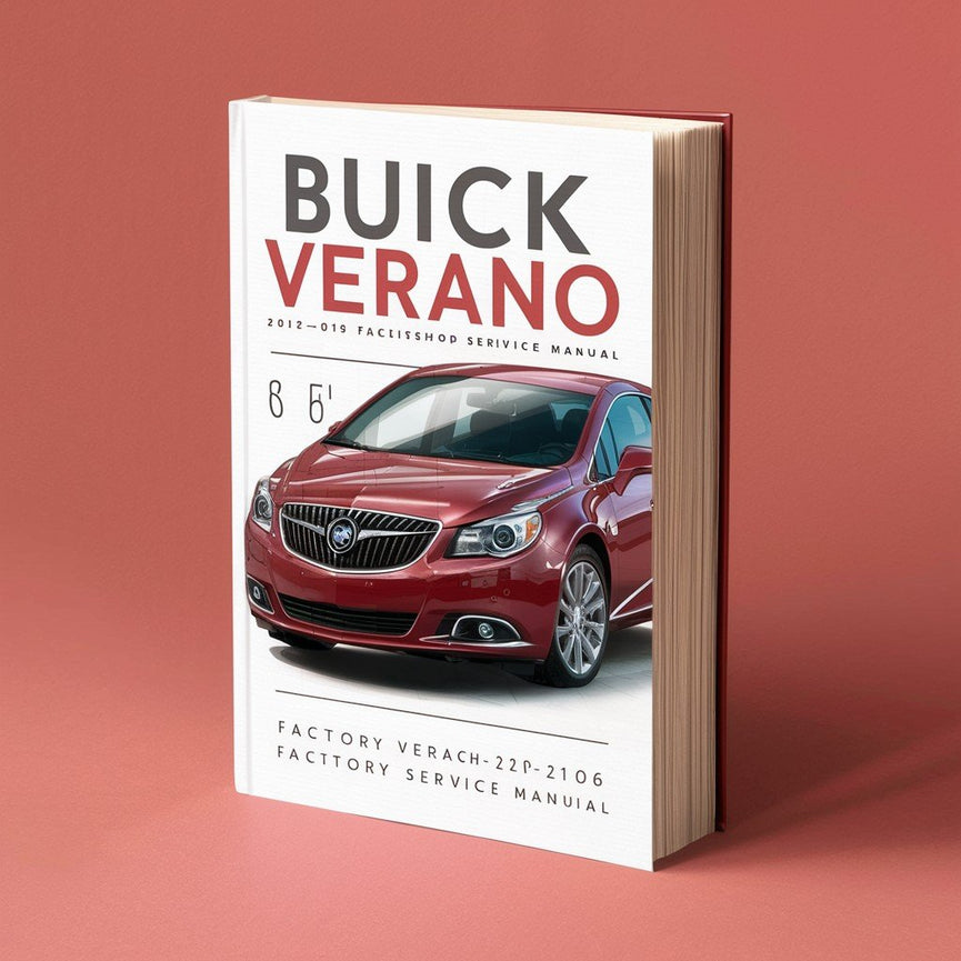 Manual de reparación y servicio del taller de fábrica Buick Verano 2012-2016