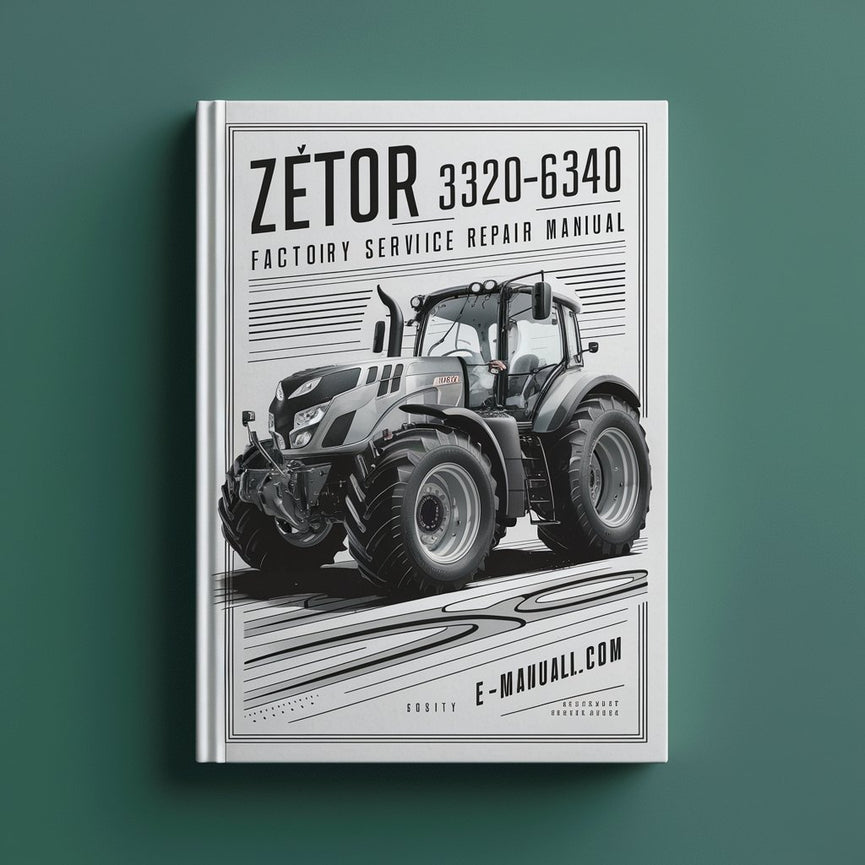 Zetor 3320-6340 Tractor Factory Service Repair Manual