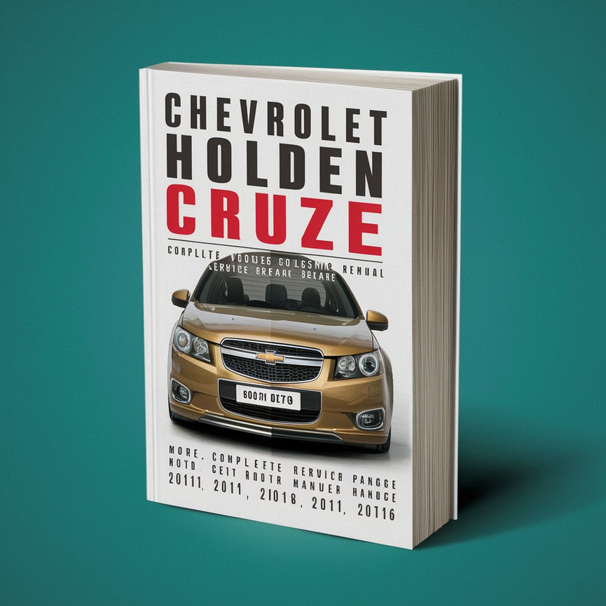 Manual completo de servicio y reparación del taller Chevrolet Holden Cruze JG JH 2010 2011 2012 2013 2014 2015 2016