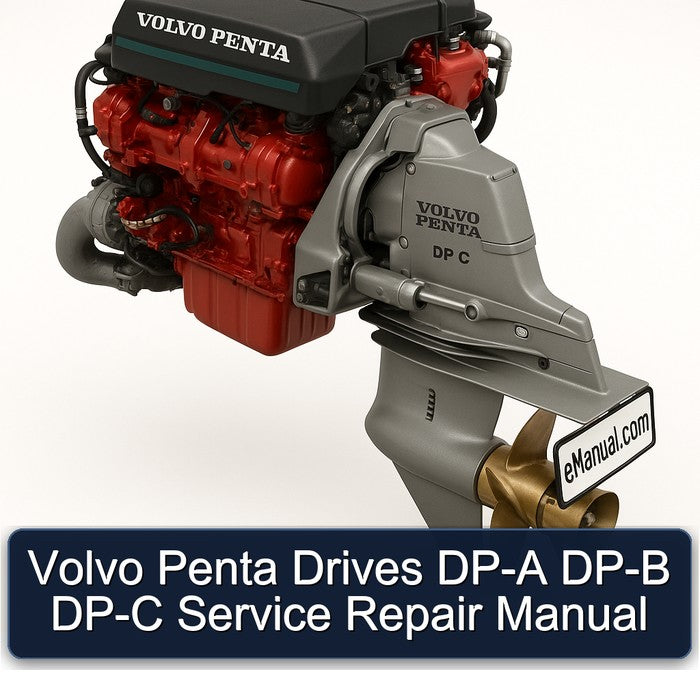 Volvo Penta Drives DP-A DP-B DP-C Service Repair Manual