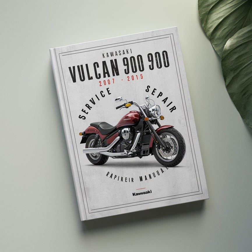 Manual de servicio y reparación de Kawasaki Vn900 Vulcan 900 Custom 2007-2015