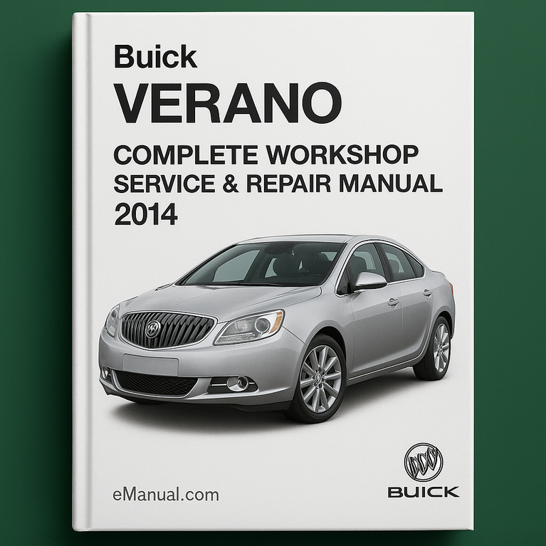 Manual completo de servicio y reparación del taller Buick Verano 2014