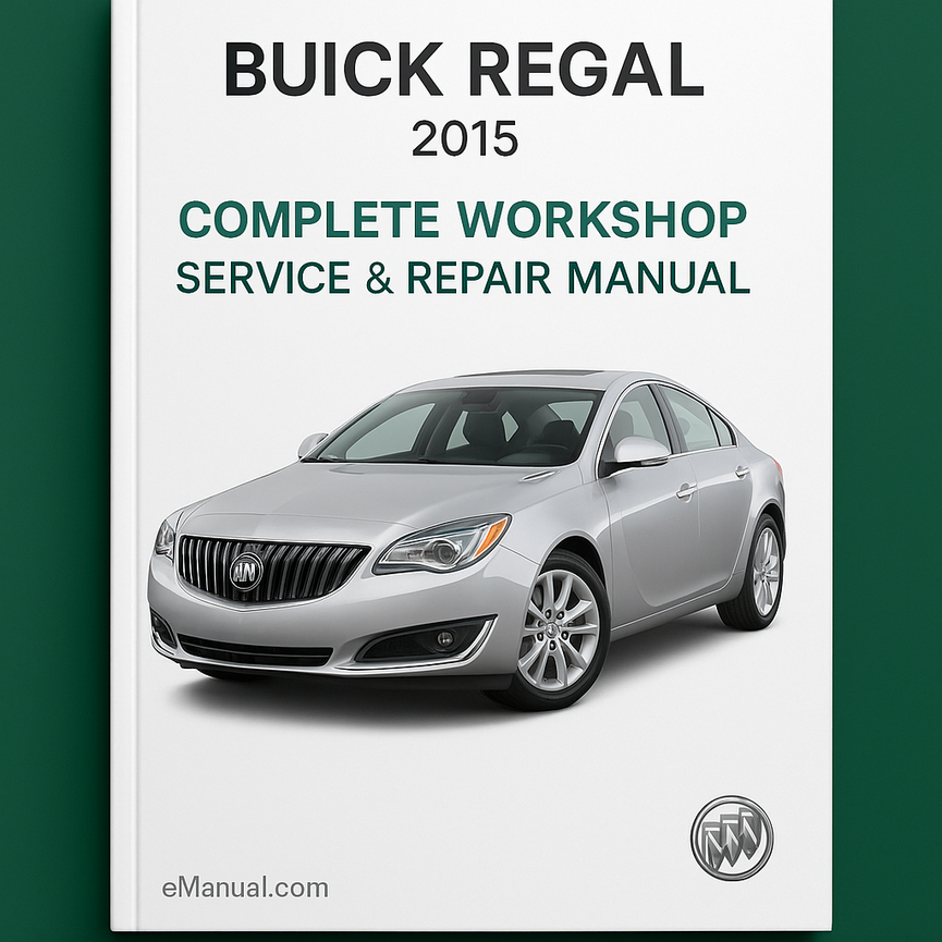 Manual completo de servicio y reparación del taller Buick Regal 2015