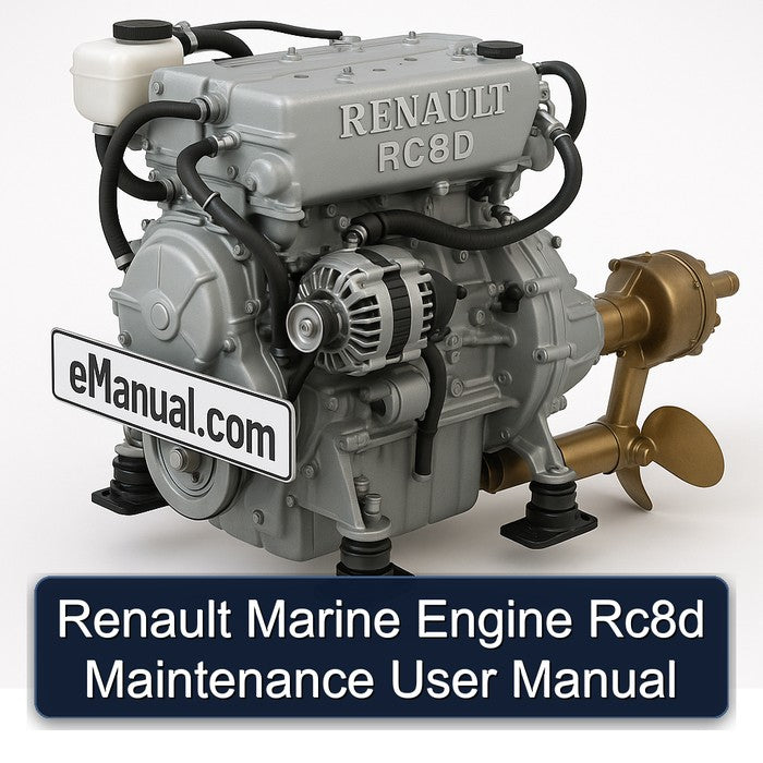 Renault Marine Engine Rc8d Maintenance User Manual