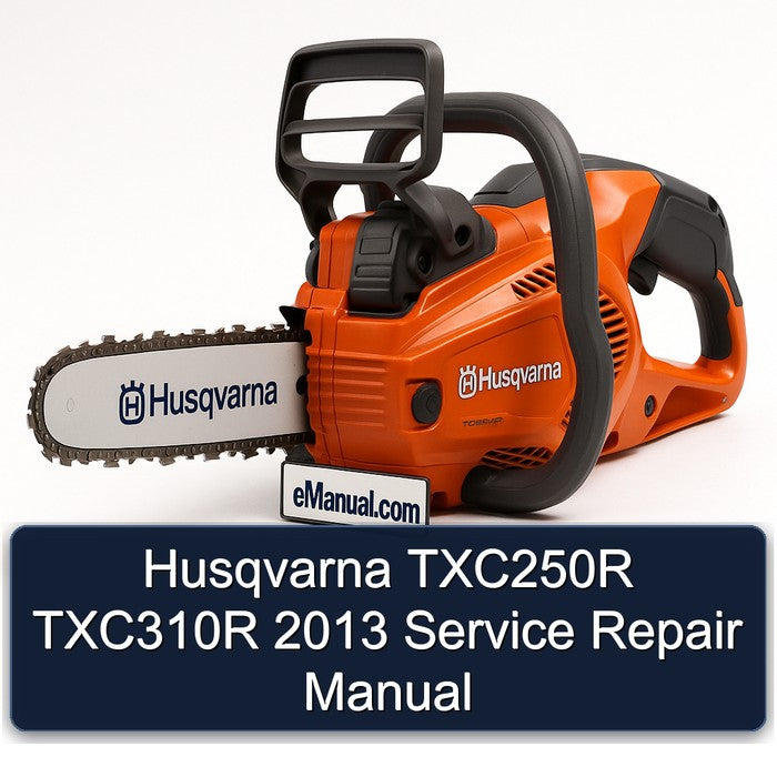 Husqvarna TXC250R TXC310R 2013 Service Repair Manual