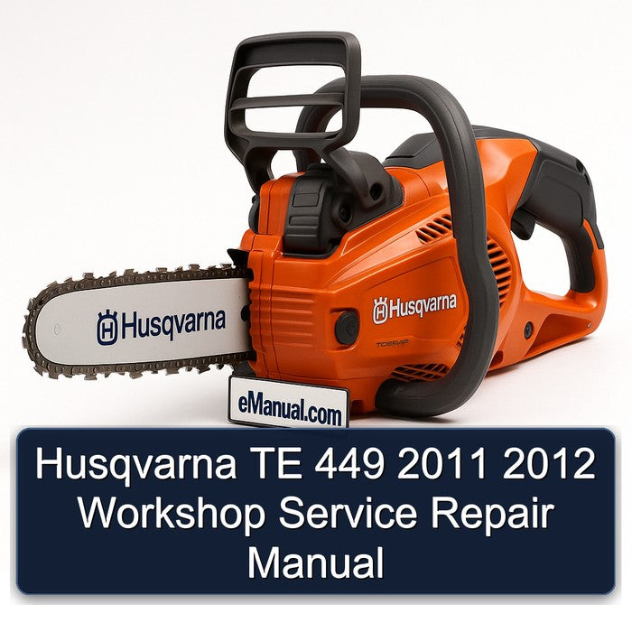 Husqvarna TE 449 2011 2012 Workshop Service Repair Manual