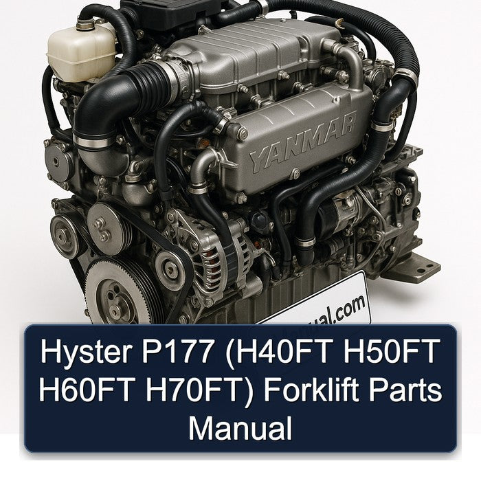 Hyster P177 (H40FT H50FT H60FT H70FT) Forklift Parts Manual