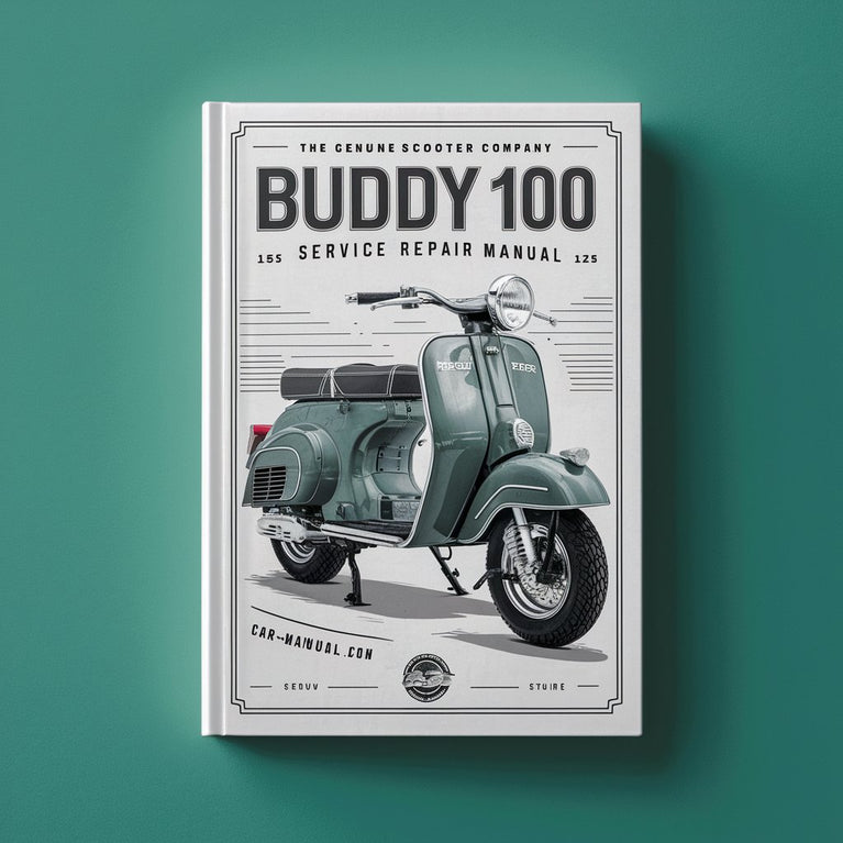 Manual de servicio y reparación de la empresa de scooters Buddy 100 125 original