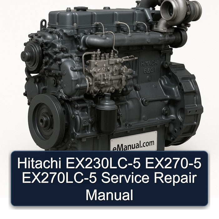 Hitachi EX230LC-5 EX270-5 EX270LC-5 Service Repair Manual