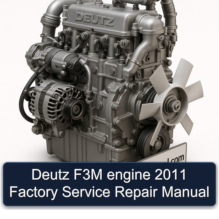 Deutz F3M engine 2011 Factory Service Repair Manual