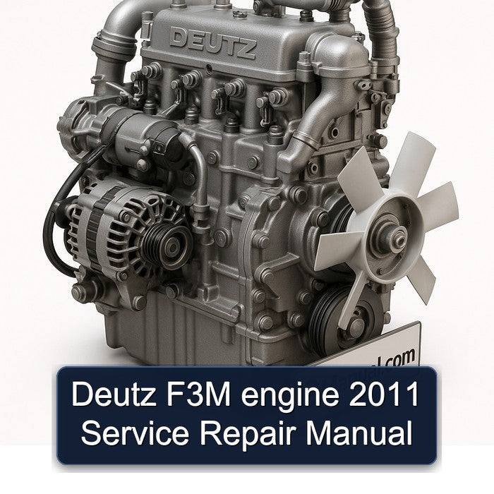 Deutz F3M engine 2011 Service Repair Manual