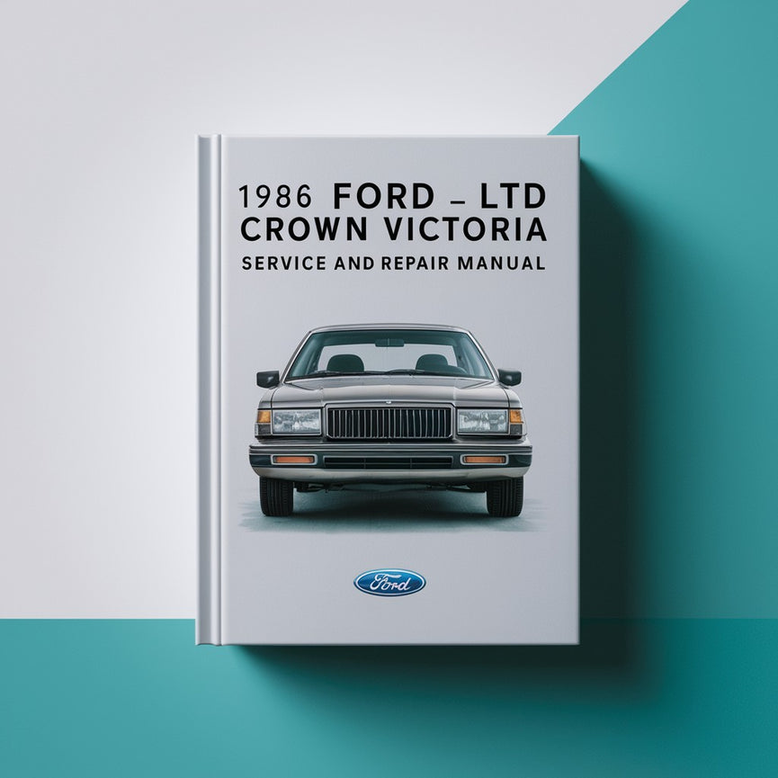 1986 Ford LTD Crown Victoria Wartungs- und Reparaturhandbuch