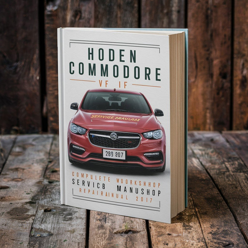 Manual de servicio y reparación del taller completo Holden Commodore VF 2017