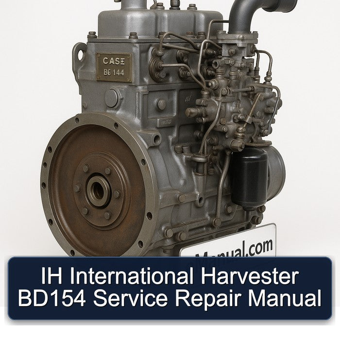 IH International Harvester BD154 Service Repair Manual