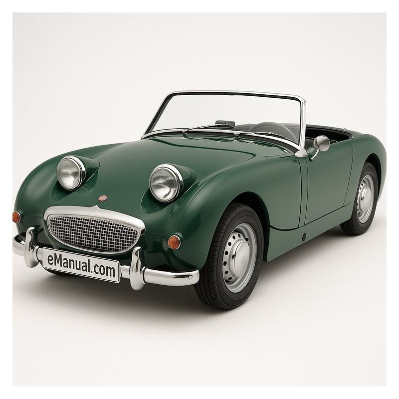 1970 Austin Healey Sprite Service Repair Workshop Manual PDF
