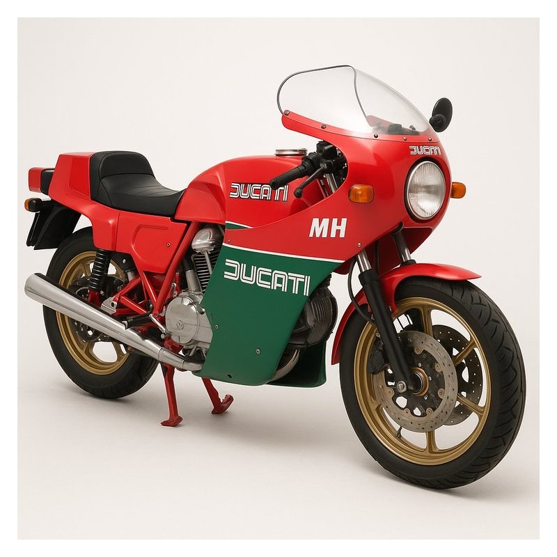 2001 Ducati MH Models 900E Parts (CATALOGUE) ( English German Italian Spanish French) Catalog PDF
