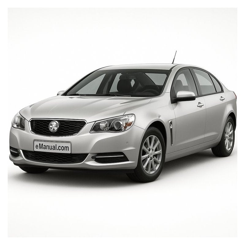 Holden Commodore VL Sedan Wagon 1986-1988 Service Repair Workshop Manual Download PDF