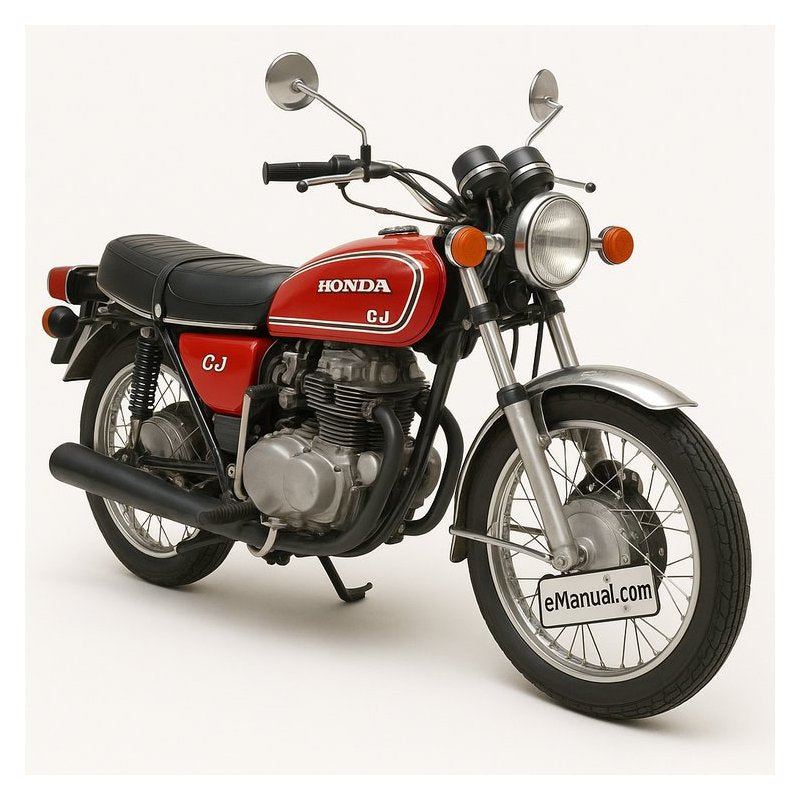 1976 Honda CJ Models CB 250 360 Service Repair Workshop Manual PDF