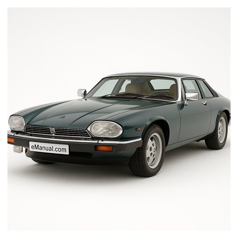 Jaguar XJS XJ-S XJ-SC Xjsc Service Repair Workshop Manual PDF