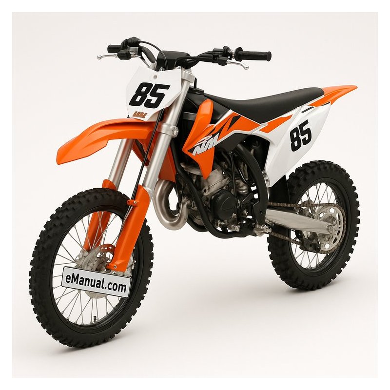 2004-2005 KTM 85 SX 105SX Engine Service Repair Workshop Manual PDF