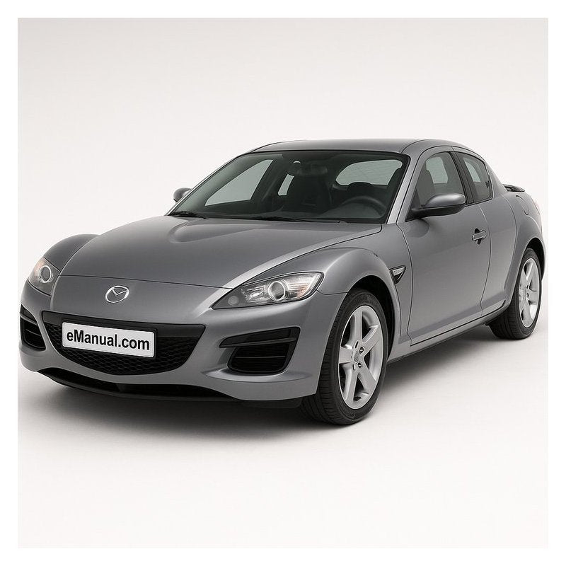Mazda RX Models RX8 Service Repair Workshop Manual PDF