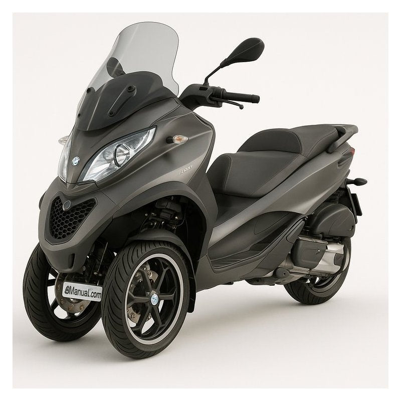 Piaggio MP3 BV500 USA BV 500 Service Repair Workshop Manual PDF
