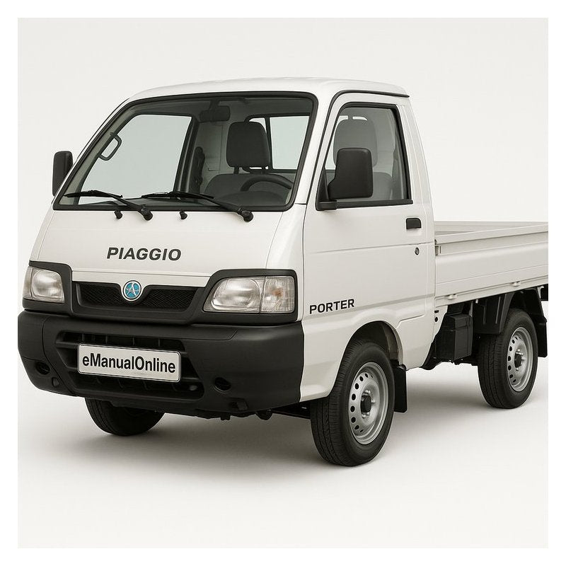 Piaggio Porter Daihatsu Hijet 1.3 16V Service Repair Workshop Manual PDF