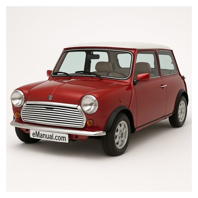 1991 Rover Mini Cooper Service Repair Workshop Manual PDF