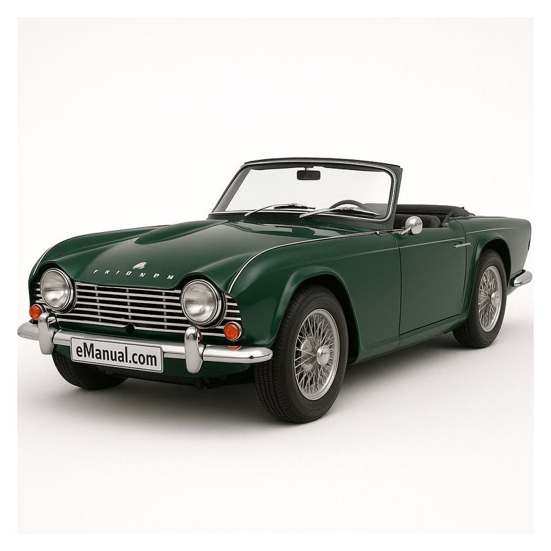 1955-1974 Triumph TR Models Trophy 250 Service Repair Workshop Manual PDF