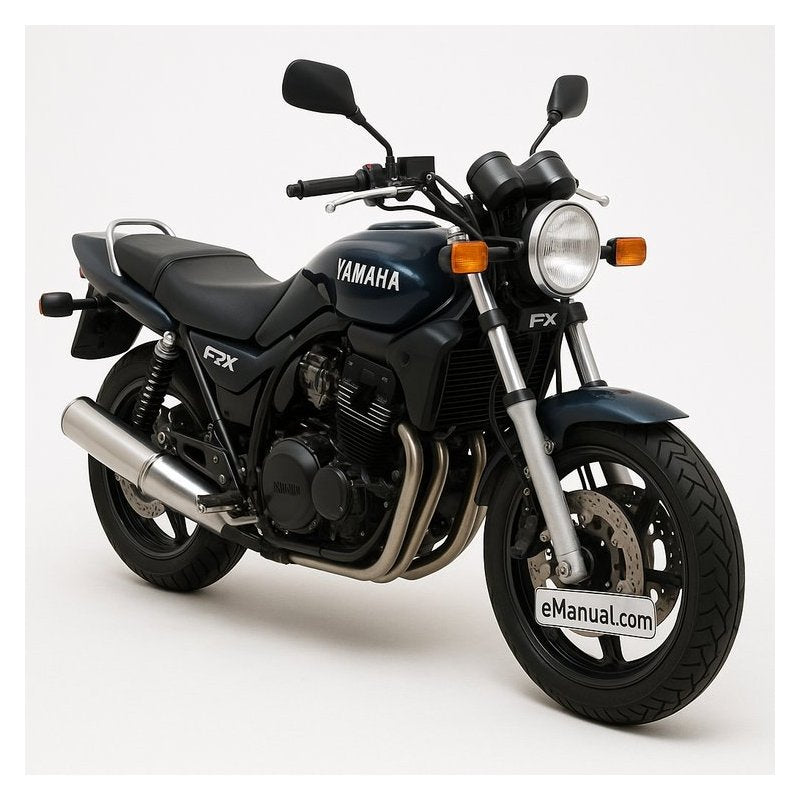 1986-1987 Yamaha FZX Models FZ750 FZX750 Motorcycle Service Repair Workshop Manual