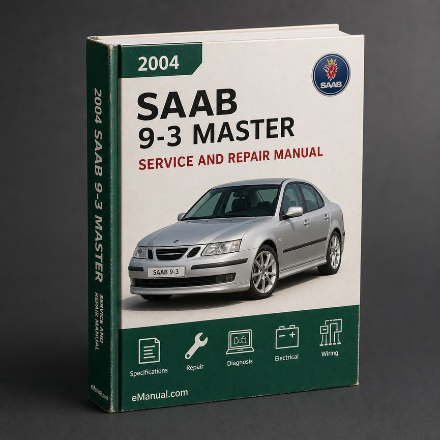 SAAB 9-3 2004-2011 Master Factory Repair/Service Manual