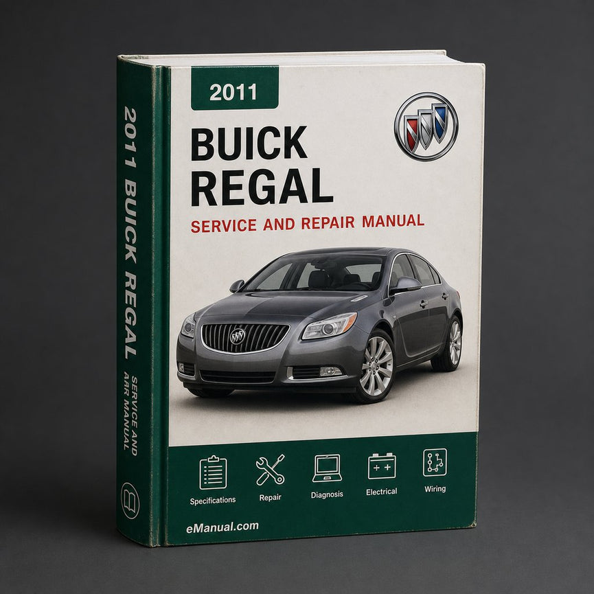 2011-2013 BUICK REGAL Service- und Reparaturhandbuch