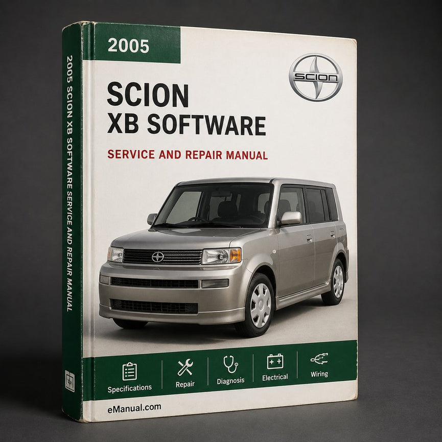 2005 Scion XB Service & Repair Manual Software