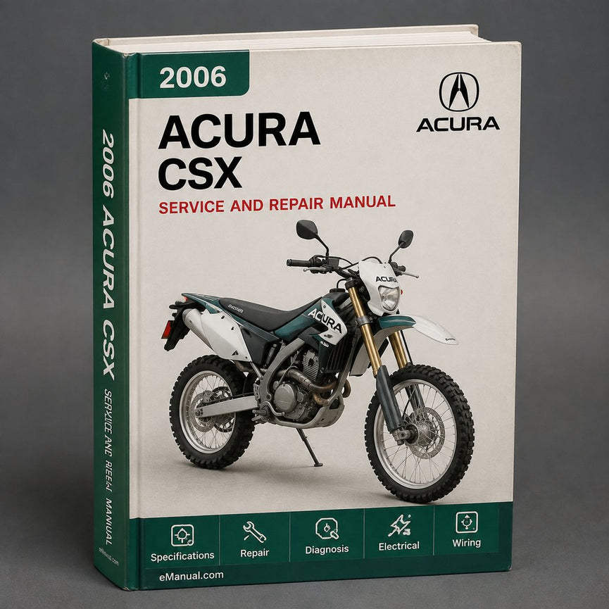 Acura CSX Service Repair Manual 2006-2009