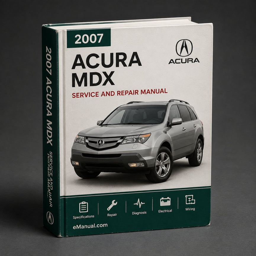 Acura MDX Service Repair Manual 2007-2009