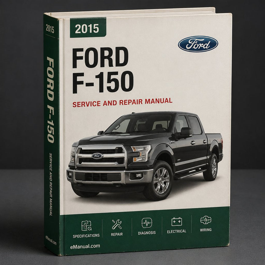 Manual de servicio y reparación de Ford F-150 2015 2016 2017