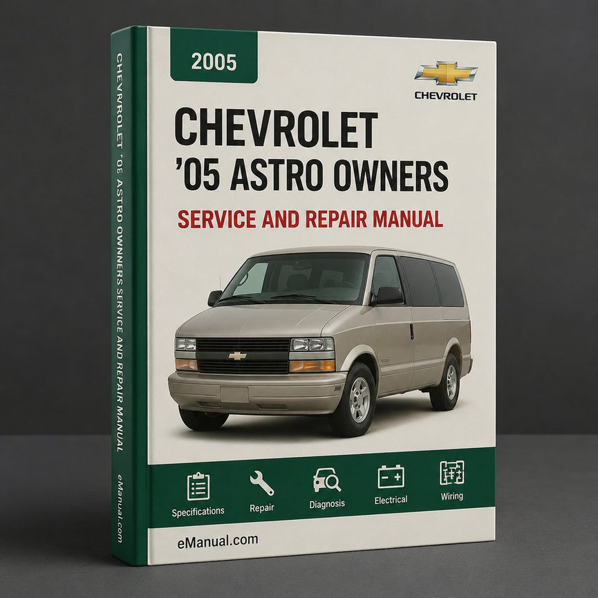 '05 Chevrolet Astro 2005 Bedienungsanleitung