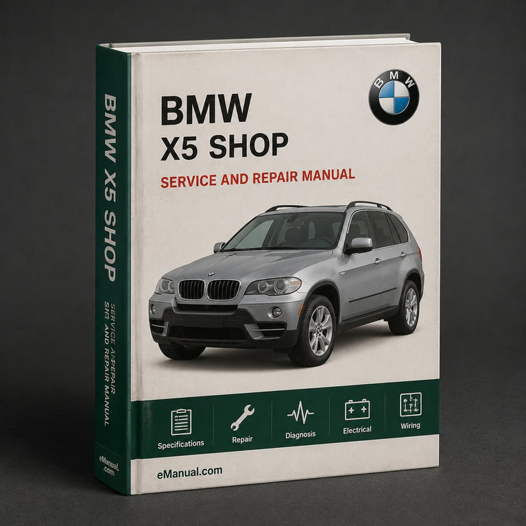 BMW X5 Repair Manual-Workshop Service Shop