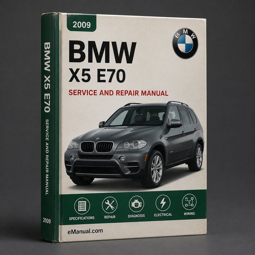 Bmw X5 E70 2009 Workshop Repair Service Manual
