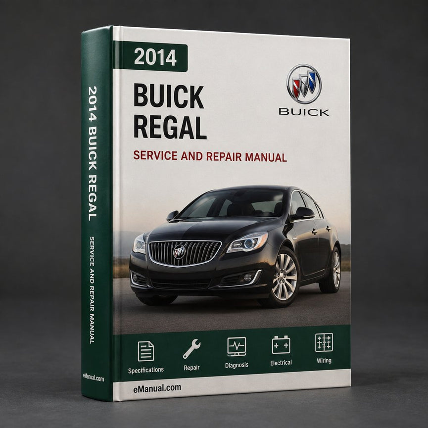 Manual de reparación y servicio del taller de fábrica de Buick Regal 2014-2016