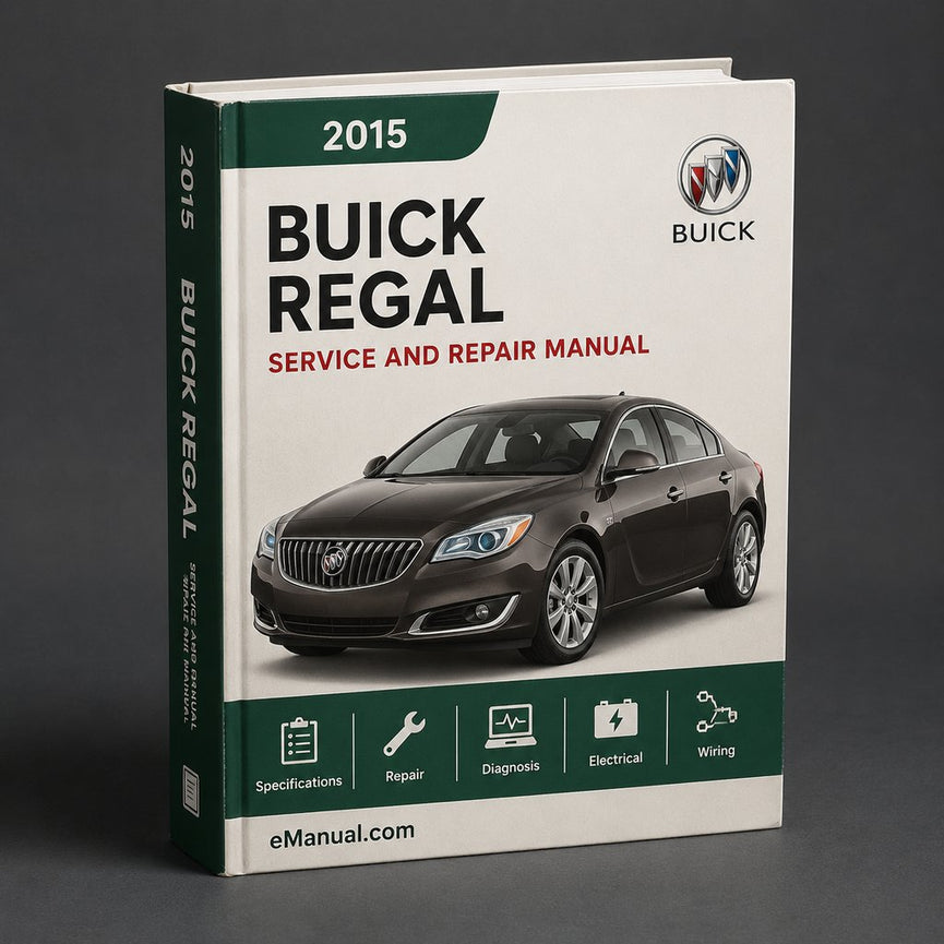 Manual completo de servicio y reparación del taller Buick Regal 2015