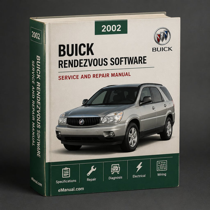 Manual de servicio y reparación de Buick Rendezvous 2002