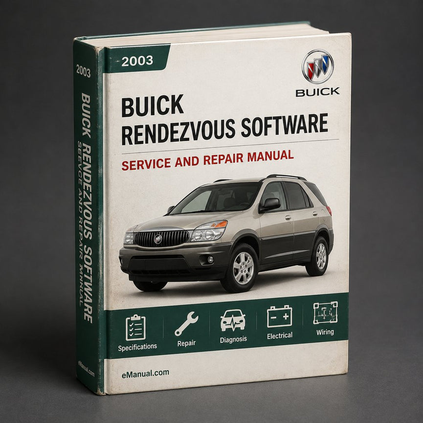 Manual de servicio y reparación de Buick Rendezvous 2003
