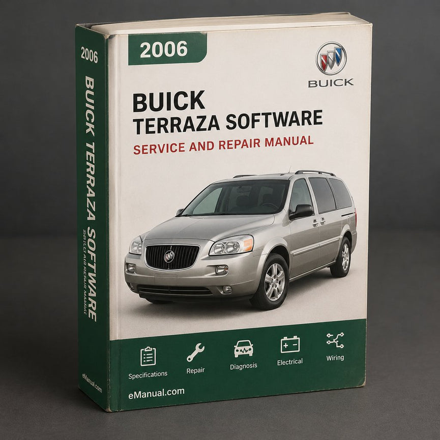 Manual de servicio y reparación de Buick Terraza 2006