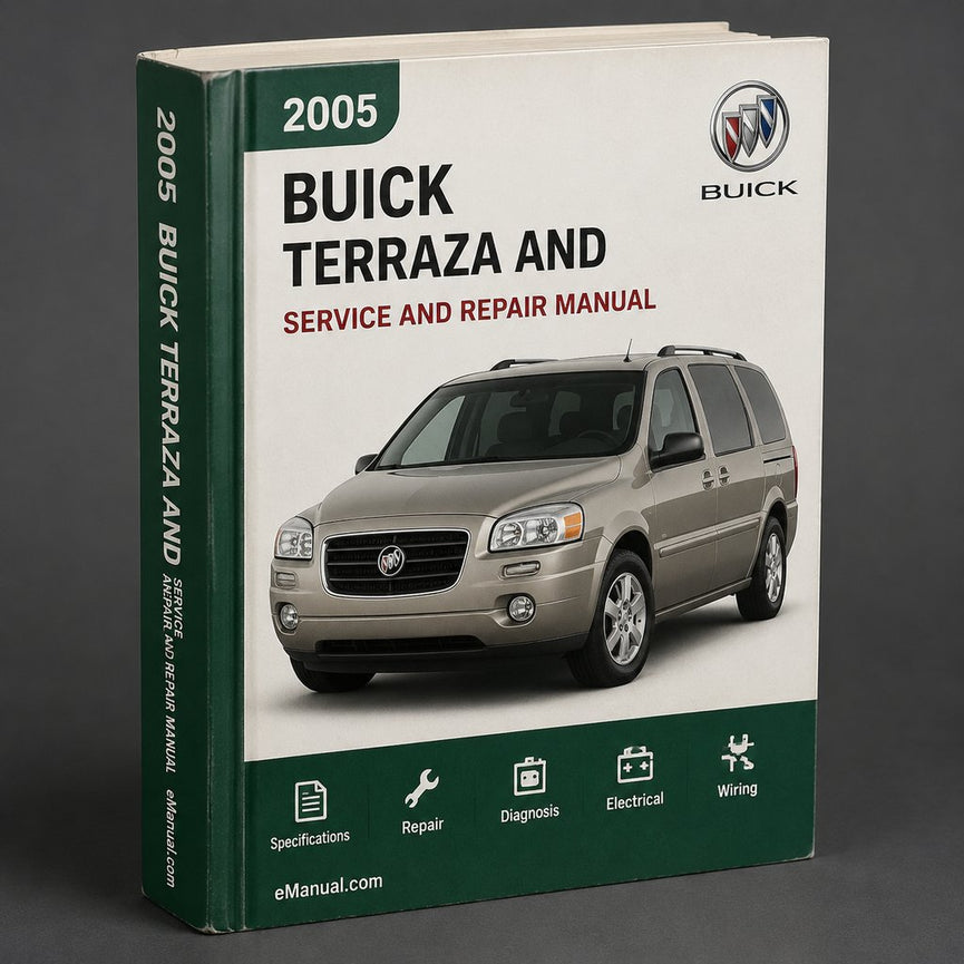 Manual de servicio y reparación del Buick Terraza 2005