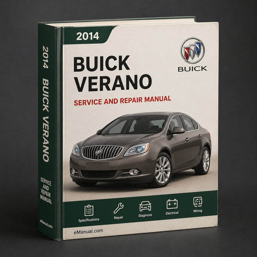 Manual completo de servicio y reparación del taller Buick Verano 2014